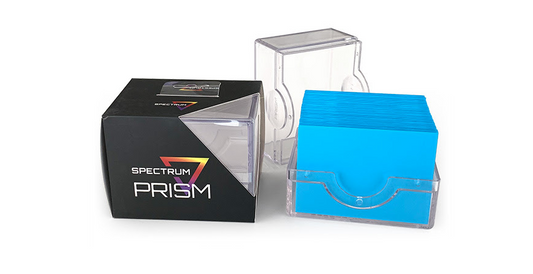 NEW - Spectrum Prism Crystal Clear Deck Box