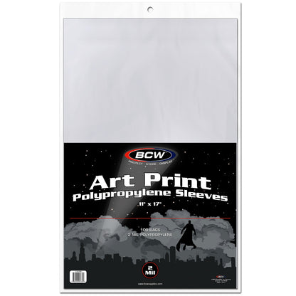 BCW 11x17 Print Sleeves PACK