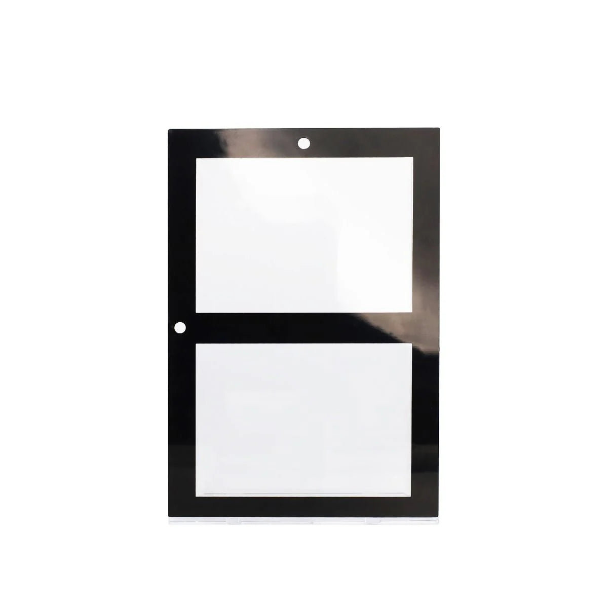 BCW Magnetic 2-Card Holder - 35 PT. Black Border