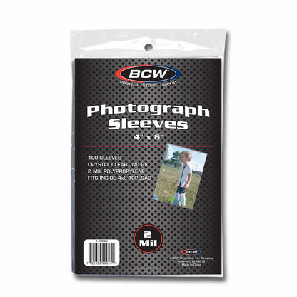 BCW 4x6 Photo Sleeves PACK