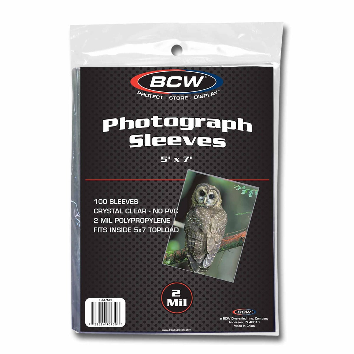 BCW 5x7 Photo Sleeves PACK