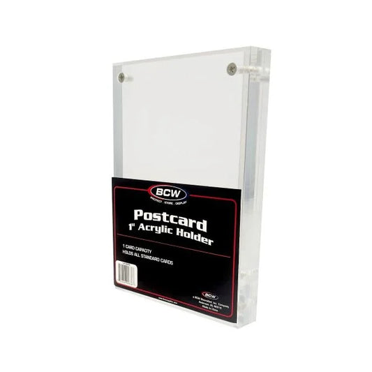 BCW 1 in. Acrylic Postcard Holder