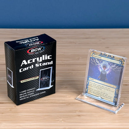 BCW Acrylic Card Stand - Vertical EACH