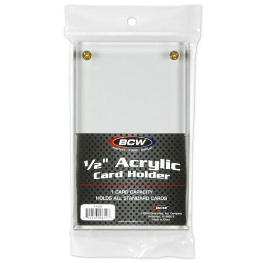 BCW 1/2 in. Acrylic Card Holder