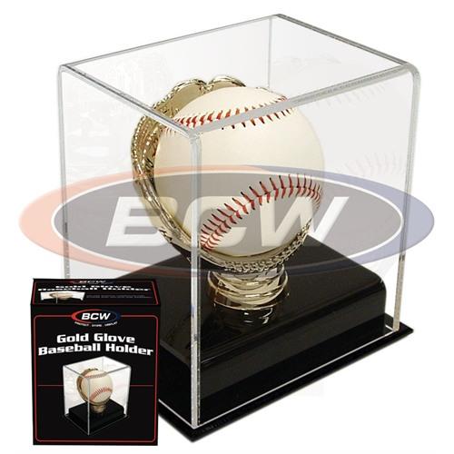 BCW Acrylic Gold Glove Baseball Display EACH