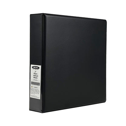 BCW 2 in. Album - Plain - Black EACH