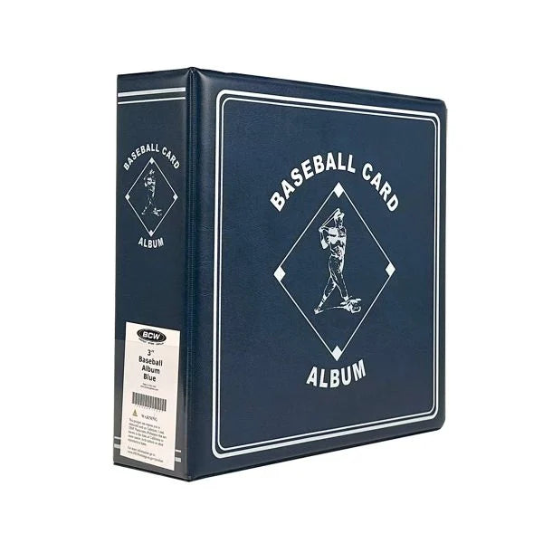 BCW 3 in. Album - Baseball - Blue