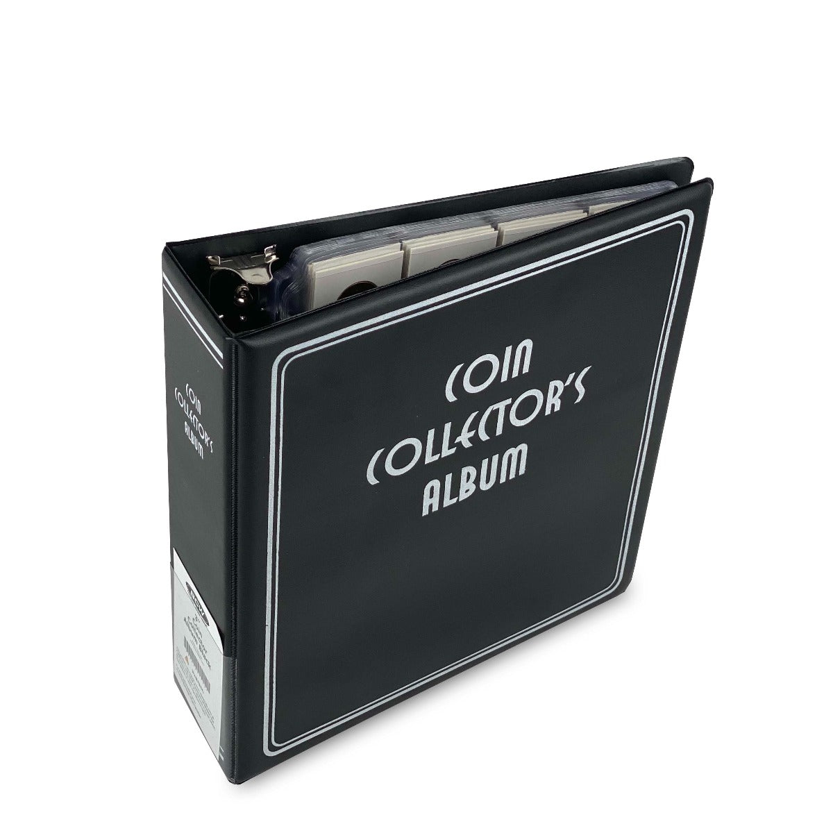 BCW 3 in. Album - Coin Collectors - Black EACH