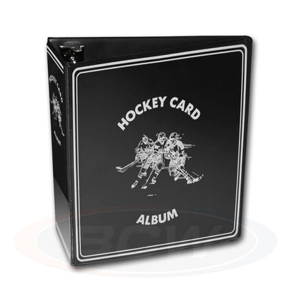 BCW 3 in. Album - Hockey - Black