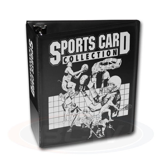 BCW 3 in. Album - Sports Card Collection - Black