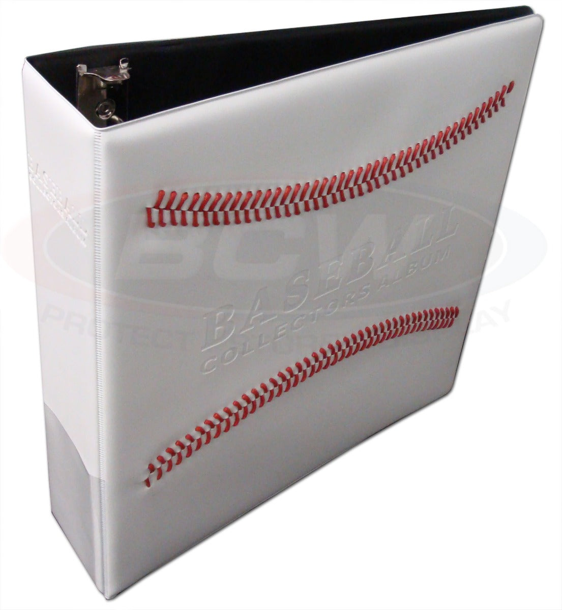 BCW 3 in. Album - Baseball Collectors Album - White EACH