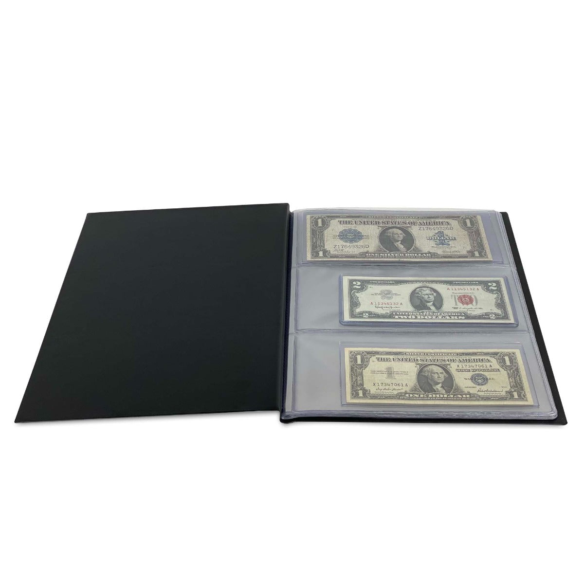 BCW Combo Album - Currency - Black EACH