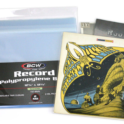 BCW Resealable 12-Inch Record Bags PACK