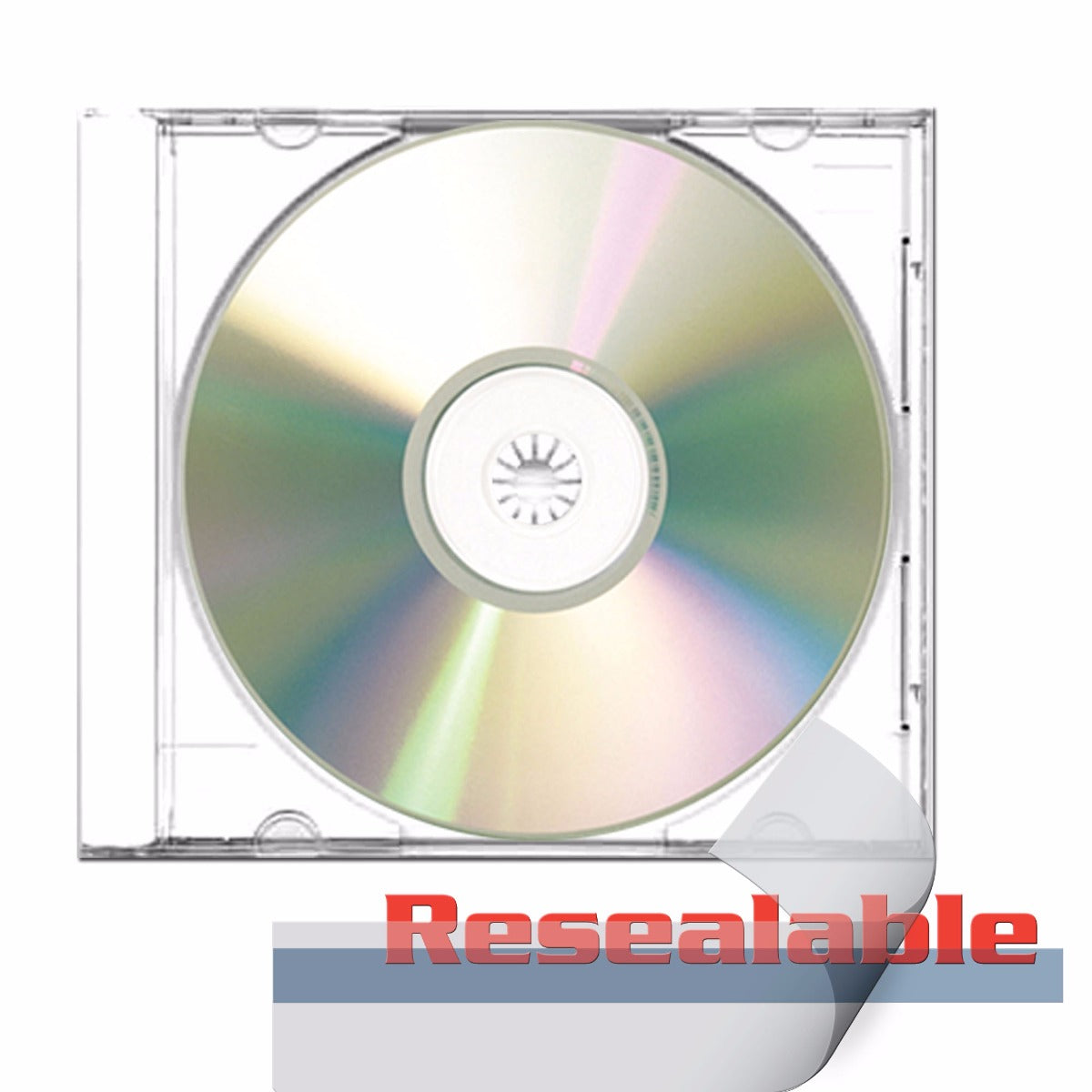 BCW Resealable CD Bag - Jewel Case PACK