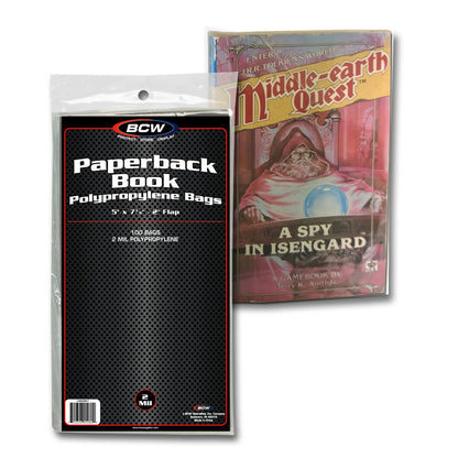 BCW Paperback Book Bags PACK