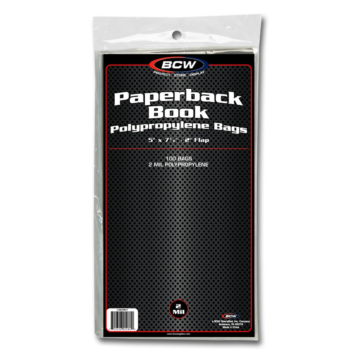 BCW Paperback Book Bags PACK