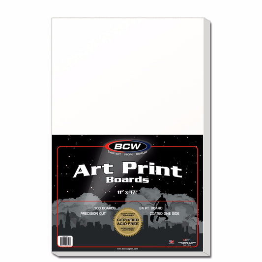 BCW 11x17 Art Print Backing Boards PACK