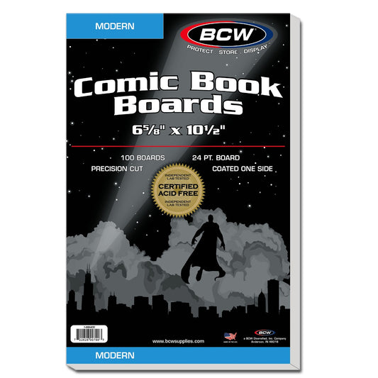 BCW Modern Comic Backing Boards PACK