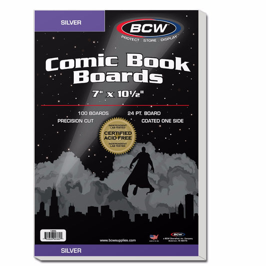 BCW Silver Comic Backing Boards PACK