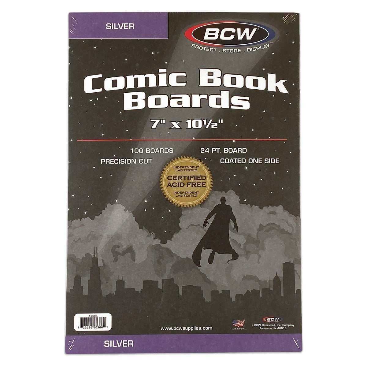 BCW Silver Comic Backing Boards PACK