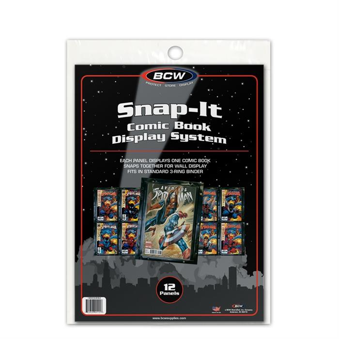 BCW Comic Book Snap-It - Black PACK