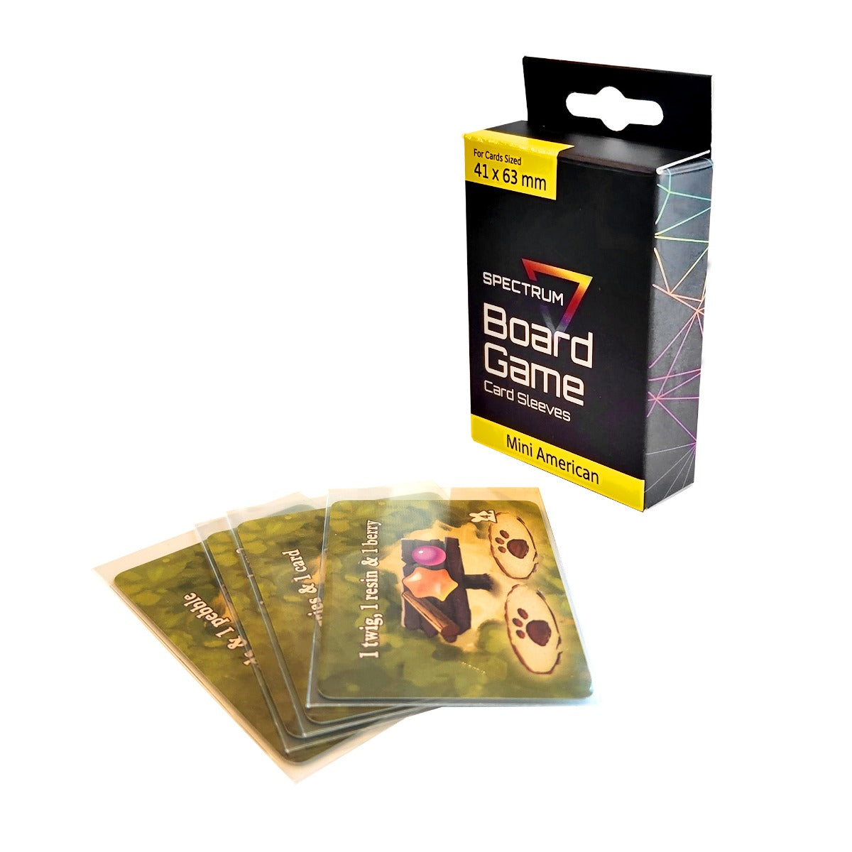 BCW Board Game Sleeves - Mini American (41MM x 63MM) PACK