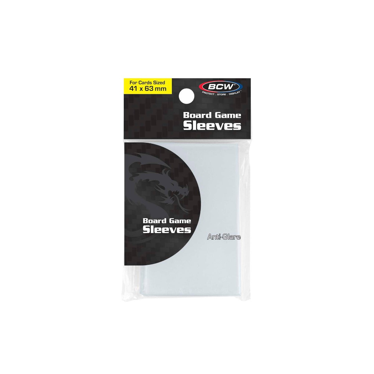 BCW Anti-Glare Sleeves - Mini American (41MM x 63MM) PACK