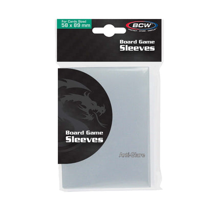 BCW Anti-Glare Sleeves - Std Chimera (58MM x 89MM) PACK