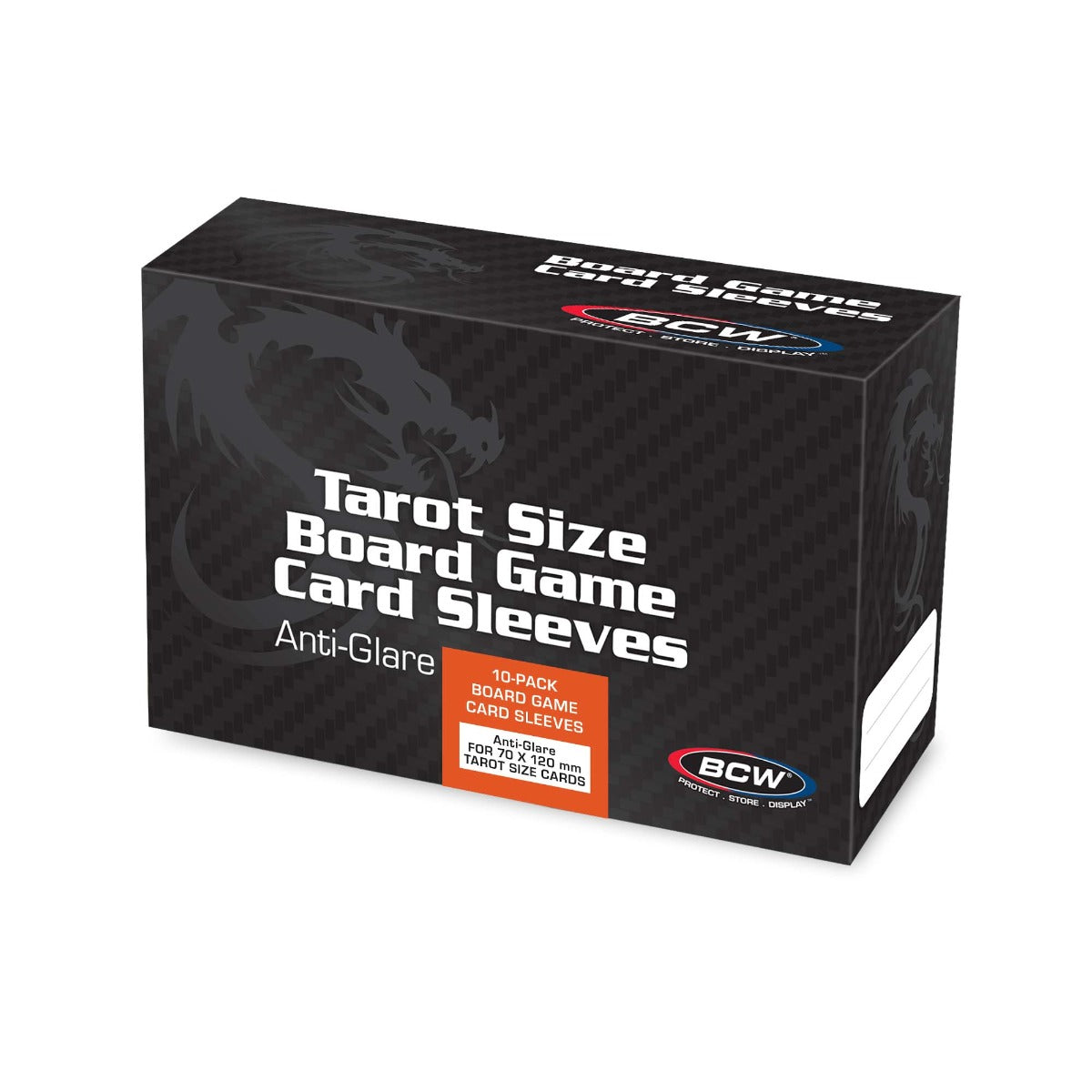 BCW Anti-Glare Sleeves - Std Tarot (70MM x 120MM) PACK