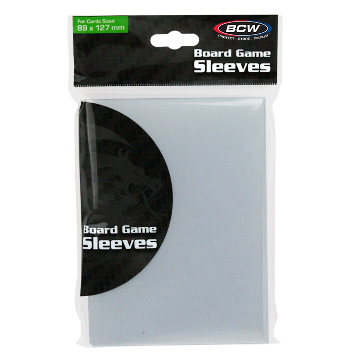 BCW Board Game Sleeves - Double Size - (89 MM x 127 MM) PACK