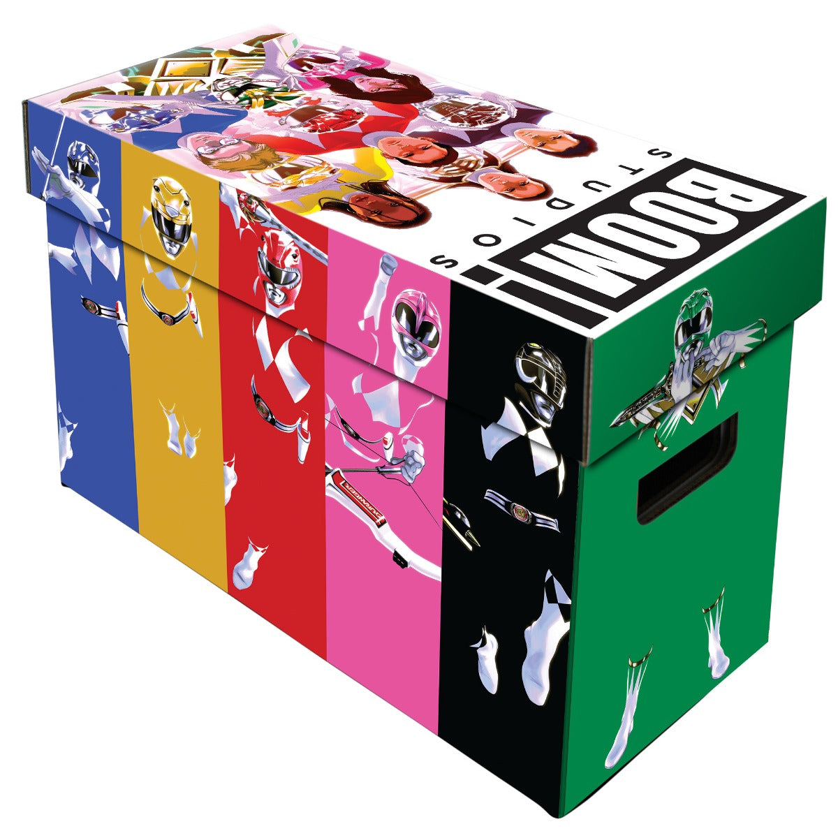 BCW Short Comic Box - Art - Power Rangers 3 EACH