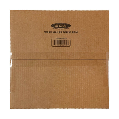 BCW Wrap Mailer for 33 RPM Records EACH