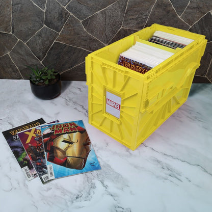 BCW Short Comic Book Bin - Yellow