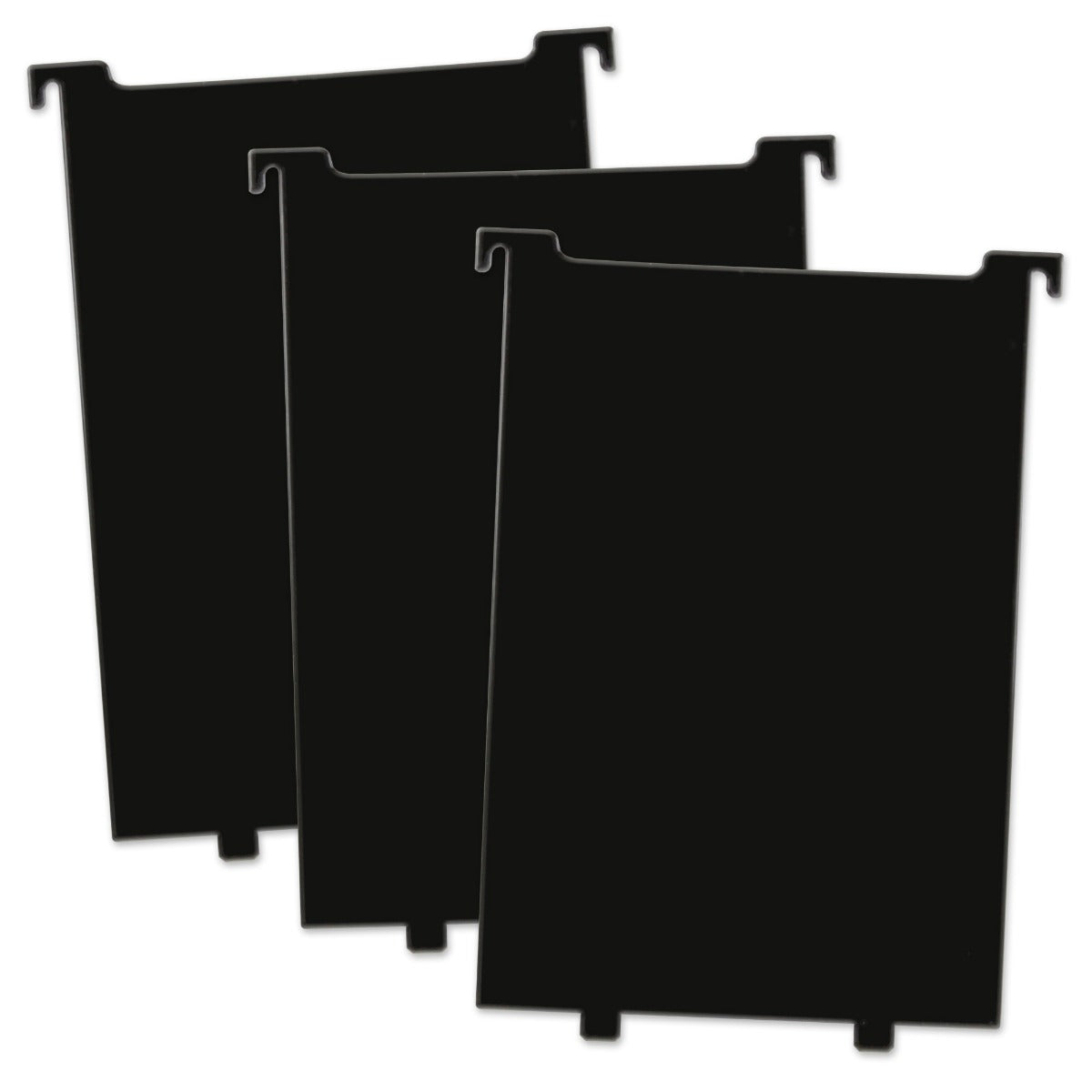 BCW Comic Book Bin Partitions - Black PACK