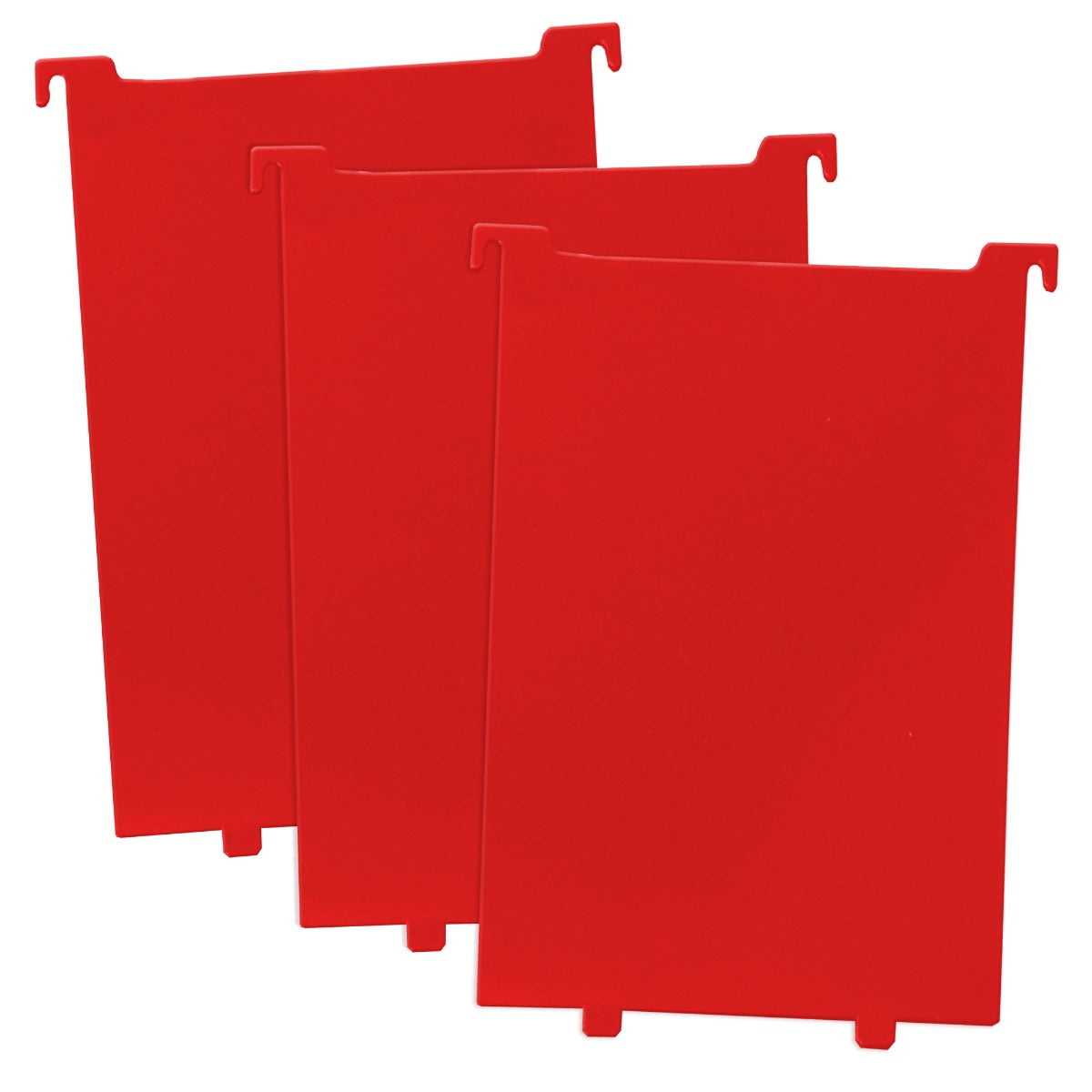 BCW Comic Book Bin Partitions - Red PACK