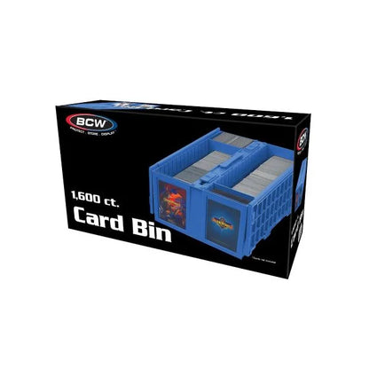 BCW Collectible Card Bin - 1600 - Blue