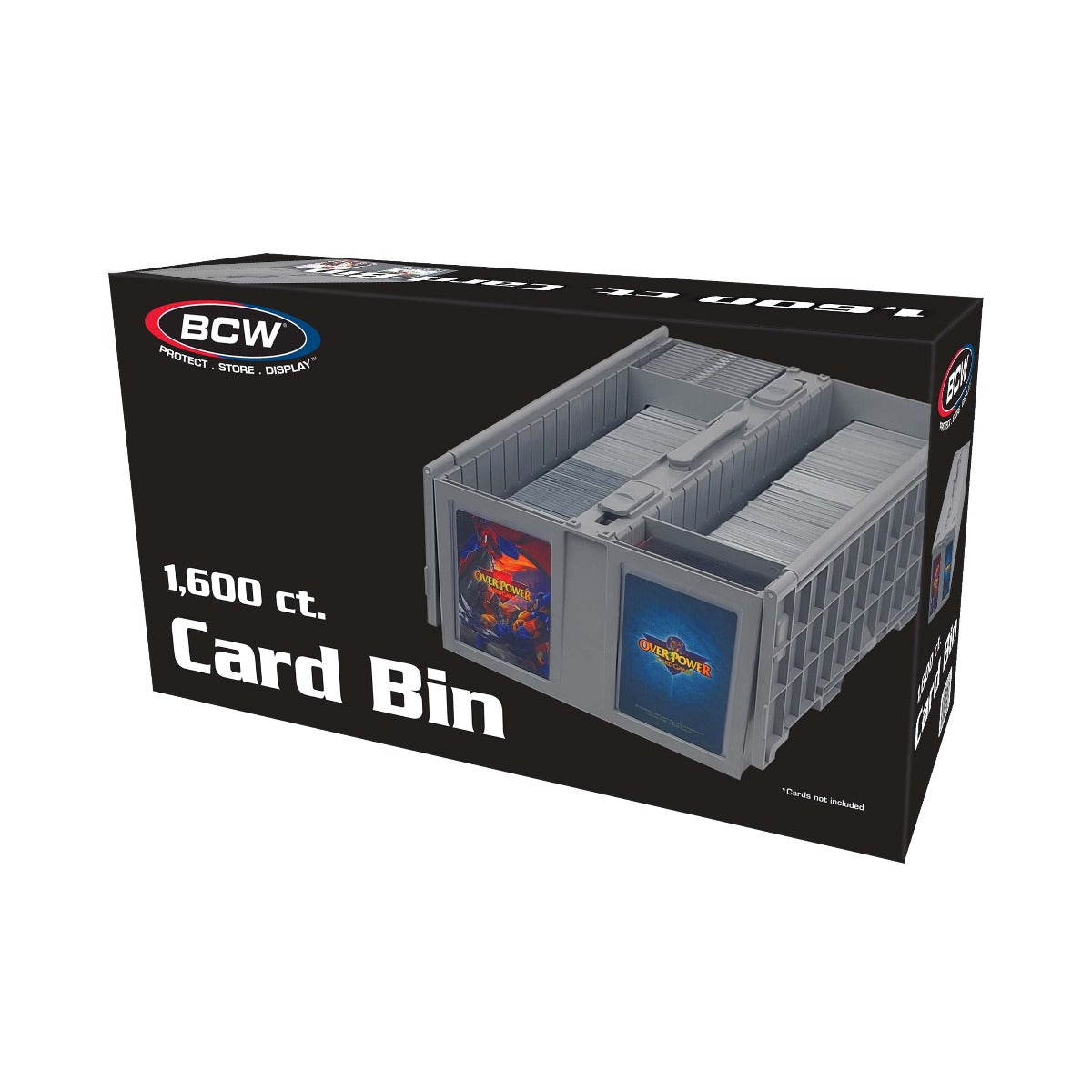 BCW Collectible Card Bin - 1600 - Gray EACH