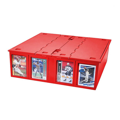 BCW Collectible Card Bin - 3200 - Red