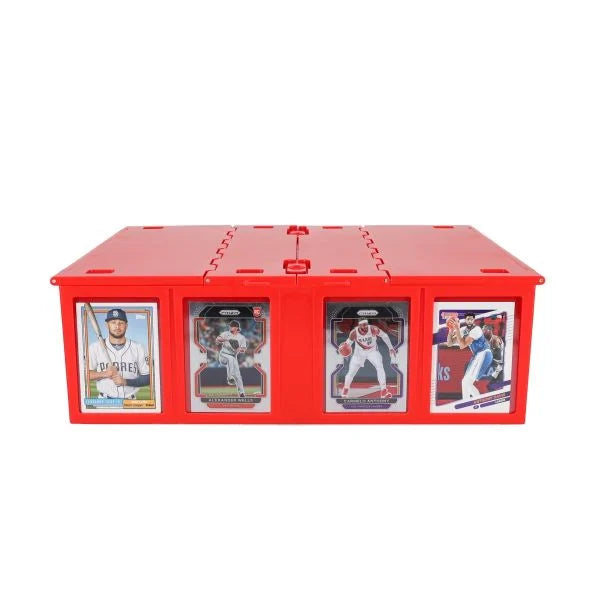 BCW Collectible Card Bin - 3200 - Red