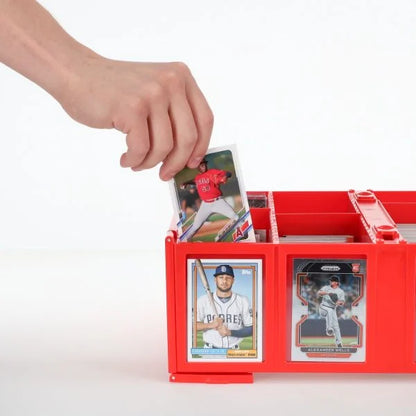 BCW Collectible Card Bin - 3200 - Red