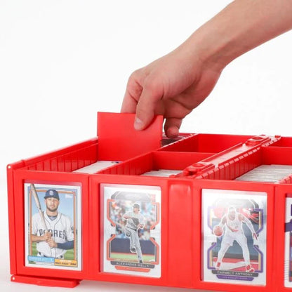 BCW Collectible Card Bin - 3200 - Red