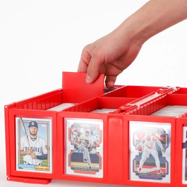 BCW Collectible Card Bin Partitions - Red