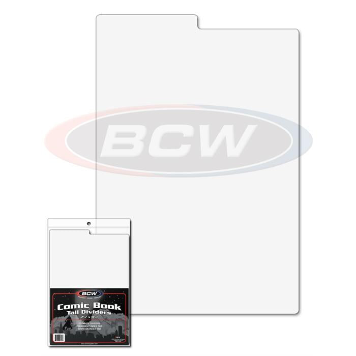 BCW Tall Comic Book Dividers PACK