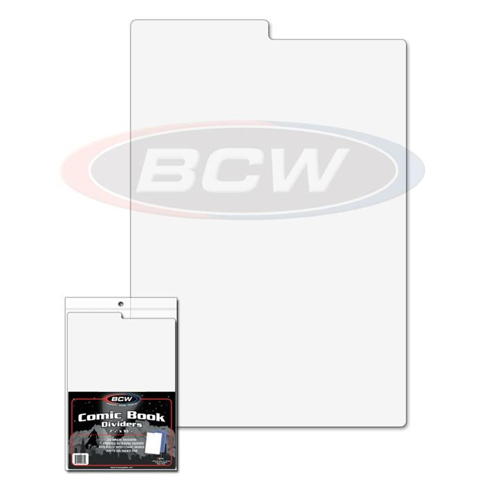 BCW Comic Book Dividers PACK