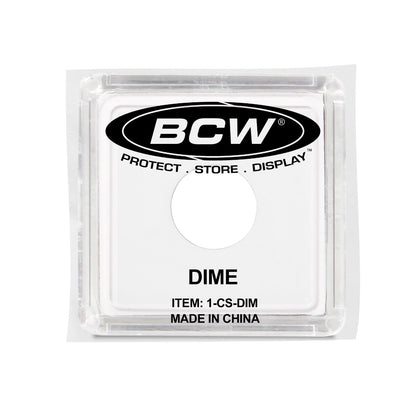 BCW 2x2 Coin Snap - Dime EACH