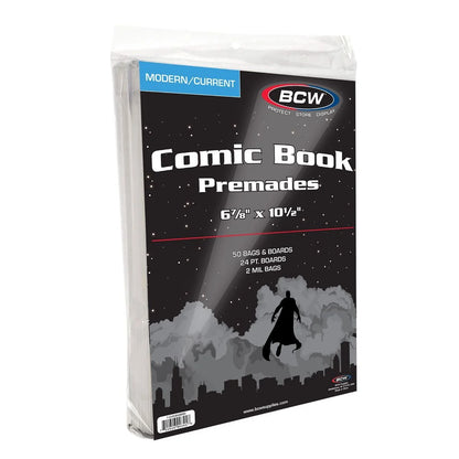 BCW Premade Current Comic Bag and Board