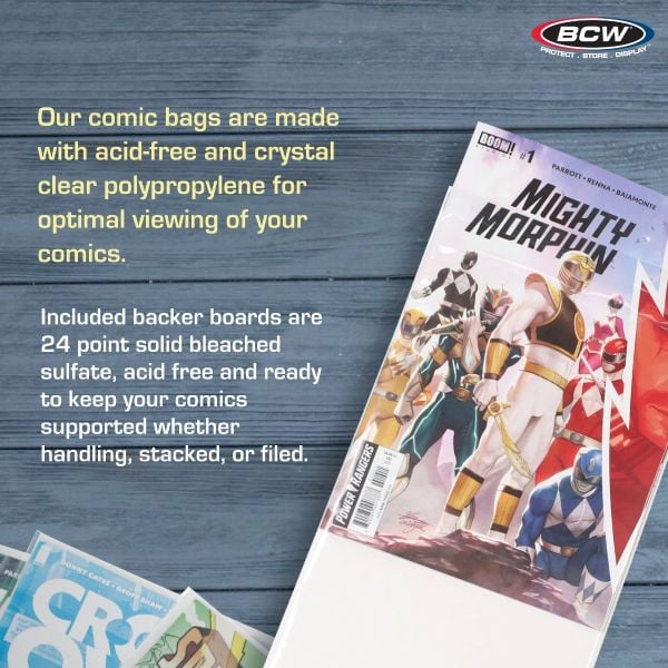 BCW Premade Current Comic Bag and Board