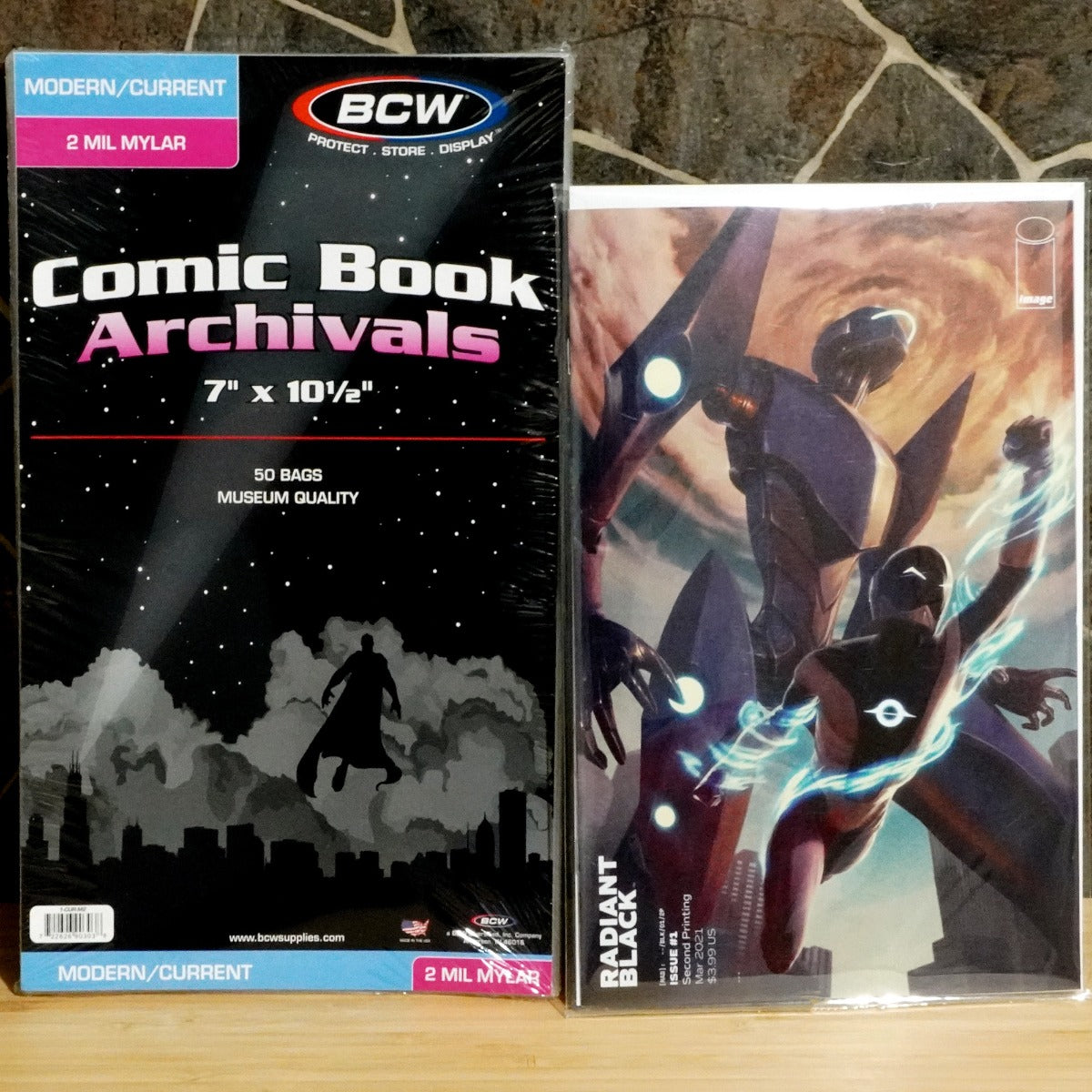 BCW Current/Modern Comic Mylar Archivals - 2 MIL PACK