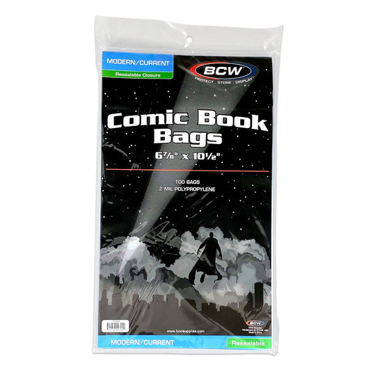 BCW Resealable Current/Modern Comic Bags PACK