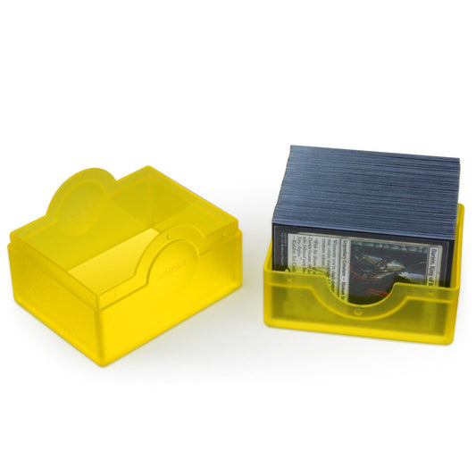 BCW Prism Deck Case - Xanthic Yellow EACH